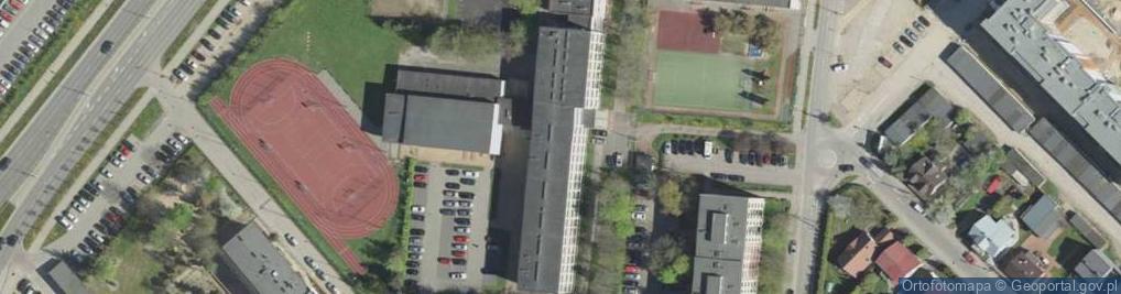 Zdjęcie satelitarne Zespół Szkół Ogólnokształcących nr 2 w Białymstoku