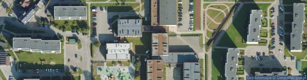 Zdjęcie satelitarne Zespół Szkół Ogólnokształcących nr 2 w Kartuzach