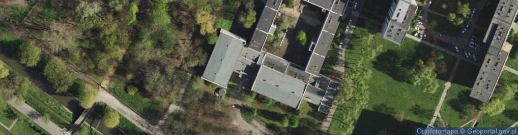Zdjęcie satelitarne Zespół Szkół Ogólnokształcących nr 3 w Sosnowcu III Liceum Ogólnokształcące im B Prusa