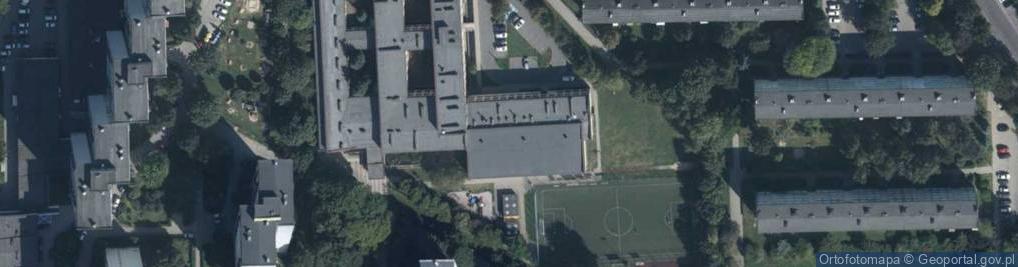 Zdjęcie satelitarne Zespół Szkół Ogólnokształcących nr 4 im.Orląt Lwowskich w Lublinie