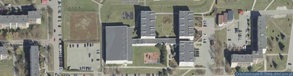 Zdjęcie satelitarne Zespół Szkół Ogólnokształcących nr 4 w Tarnowie