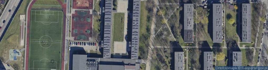 Zdjęcie satelitarne Zespół Szkół Ogólnokształcących nr 5 im Armii Krajowej