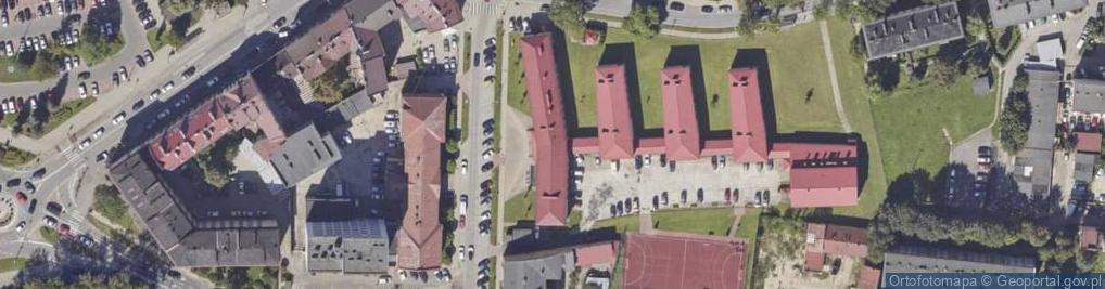 Zdjęcie satelitarne Zespół Szkół Ogólnokształcących nr 6 z Oddziałami Integracyjnymi