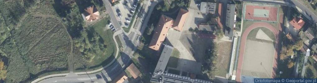 Zdjęcie satelitarne Zespół Szkół Ogólnokształcących Włoszakowice