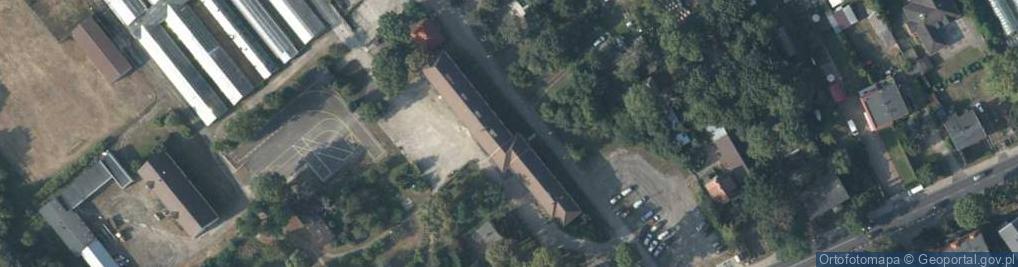 Zdjęcie satelitarne Zespół Szkół Ogrodniczych im Saperów w P w Szczecinie