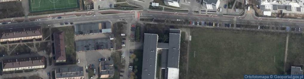 Zdjęcie satelitarne Zespół Szkół Ponadgimnazjalnych i Placówek Opiekuńczo Wychowawczych nr 3 w Piotrkowie Tryb