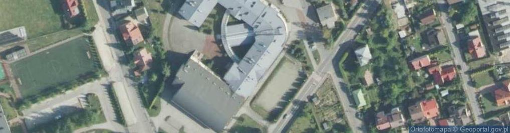 Zdjęcie satelitarne Zespół Szkół Ponadgimnazjalnych nr 1 w Brzesku