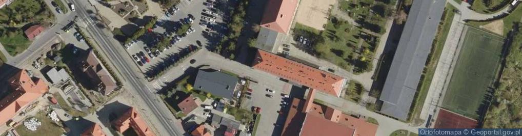 Zdjęcie satelitarne Zespół Szkół Ponadgimnazjalnych nr 1 w Jarocinie
