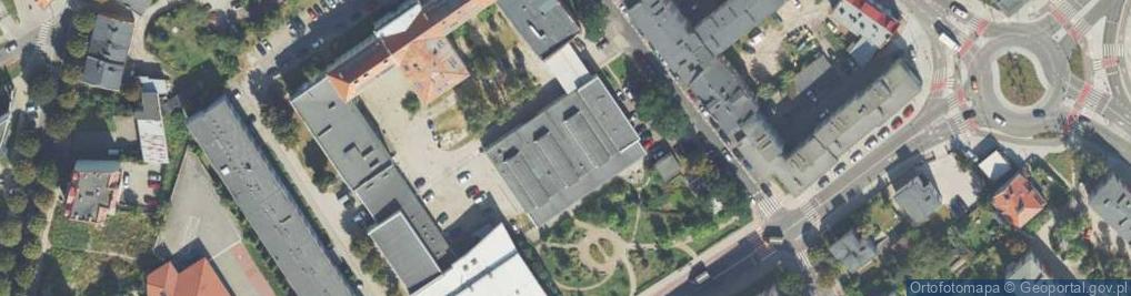 Zdjęcie satelitarne Zespół Szkół Ponadgimnazjalnych nr 2 w Kaliszu