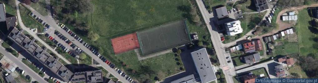 Zdjęcie satelitarne Zespół Szkół Ponadgimnazjalnych nr 2 w Rydułtowach