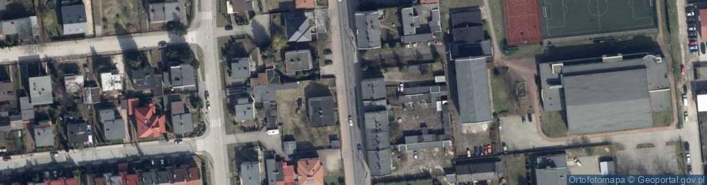 Zdjęcie satelitarne Zespół Szkół Ponadgimnazjalnych nr 3 im Jana Pawła II
