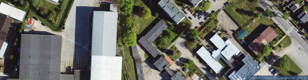 Zdjęcie satelitarne Zespół Szkół Ponadgimnazjalnych nr 3 im Władysława Stanisława Reymonta w Łowiczu