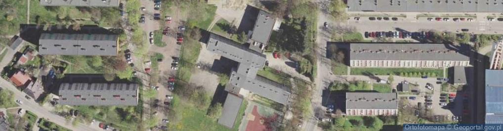 Zdjęcie satelitarne Zespół Szkół Ponadgimnazjalnych nr 4 w Jaworznie im Królowej Jadwigi