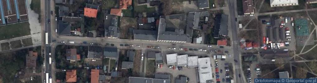Zdjęcie satelitarne Zespół Szkół Ponadgimnazjalnych nr 5 w Piotrkowie Tryb