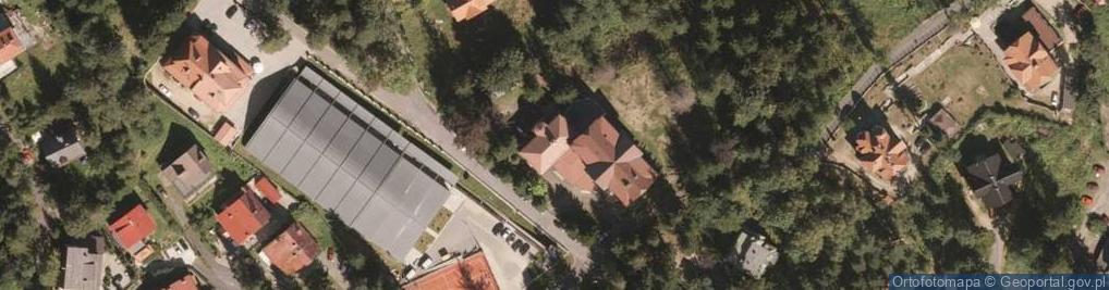 Zdjęcie satelitarne Zespół Szkół Ponadgimnazjalnych w Karpaczu