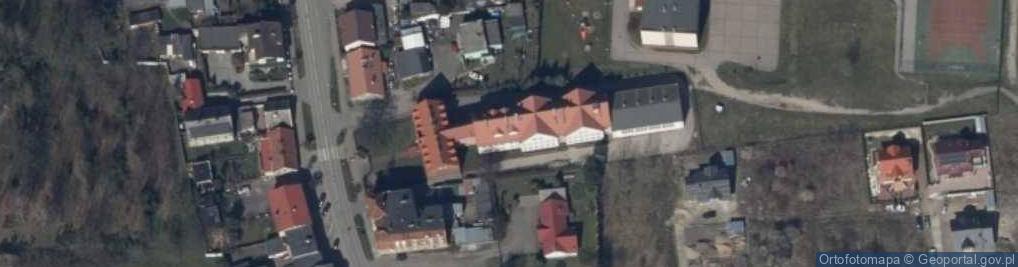 Zdjęcie satelitarne Zespół Szkół Ponadgimnazjalnych w Pelplinie