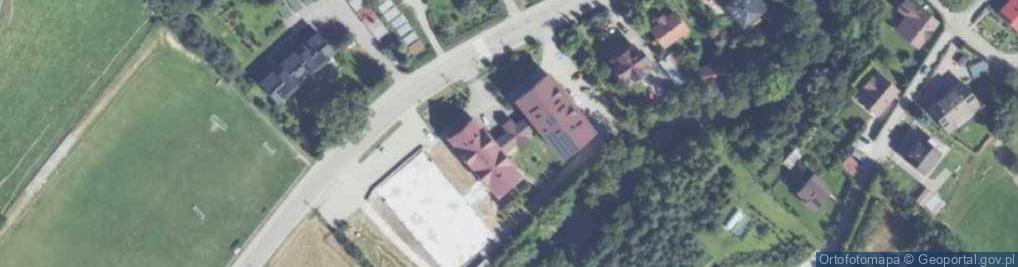 Zdjęcie satelitarne Zespół Szkół Publicznych w Jodłowniku
