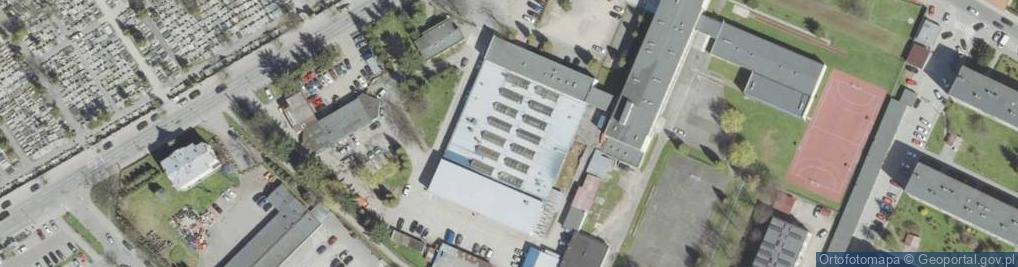 Zdjęcie satelitarne Zespół Szkół Samochodowych im T Tańskiego
