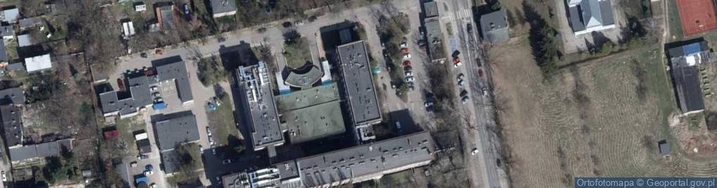 Zdjęcie satelitarne Zespół Szkół Specjalnych nr 8 przy Szpitalu Klinicznym nr 4