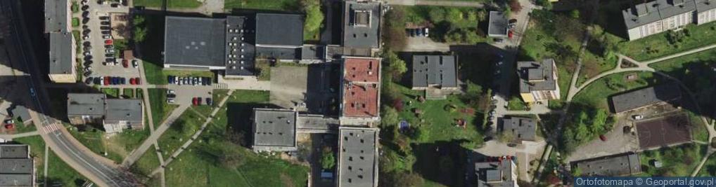 Zdjęcie satelitarne Zespół Szkół Sportowych V Liceum Ogólnokształcące