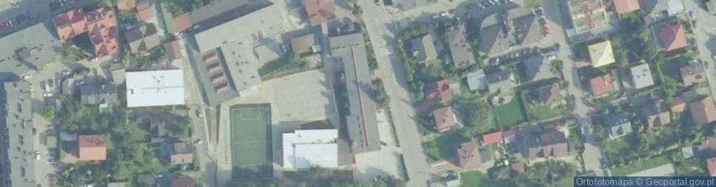Zdjęcie satelitarne Zespół Szkół Techniczno Ekonomicznych