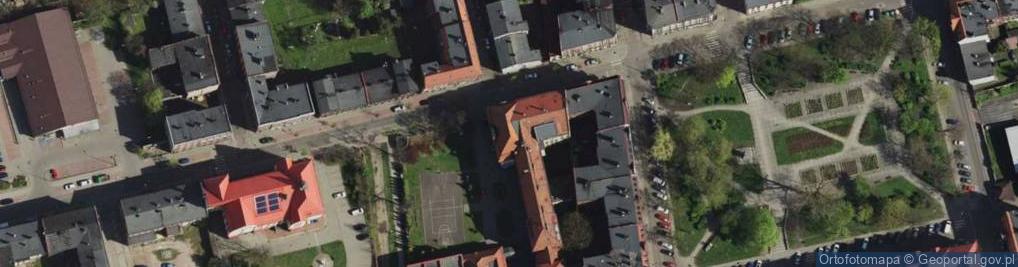 Zdjęcie satelitarne Zespół Szkół Technicznych i Ogólnokształcących nr 4 im J Śniadeckiego