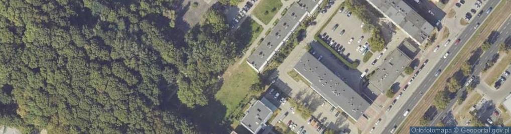 Zdjęcie satelitarne Zespół Szkół Technicznych i Ogólnokształcących