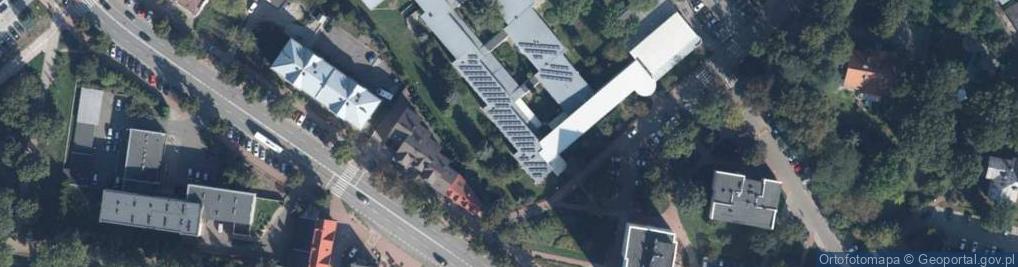 Zdjęcie satelitarne Zespół Szkół Technicznych im Marii Skłodowskiej Curie Technikum Uzupełniające nr 4