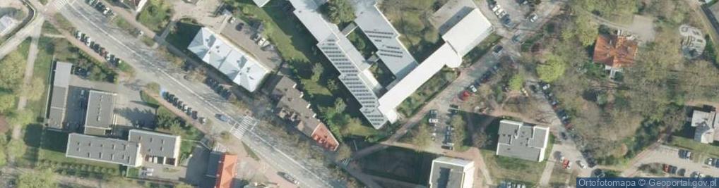 Zdjęcie satelitarne Zespół Szkół Technicznych im Marii Skłodowskiej Curie Zasadnicza Szkoła Zawodowa nr 4