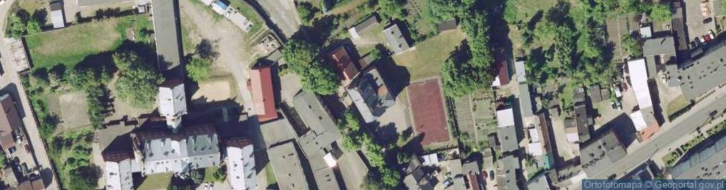 Zdjęcie satelitarne Zespół Szkół Technicznych w Kcyni