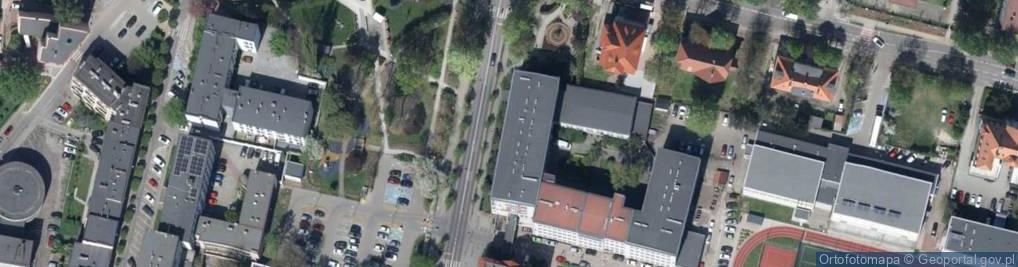 Zdjęcie satelitarne Zespół Szkół Technicznych Zasadnicza Szkoła Zawodowa nr 1 im Stanisława Staszica