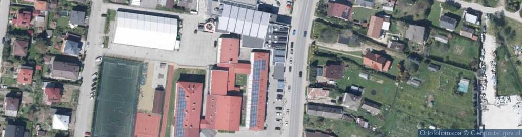 Zdjęcie satelitarne Zespół Szkół w Chełmcu