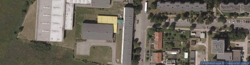 Zdjęcie satelitarne Zespół Szkół w Chocianowie