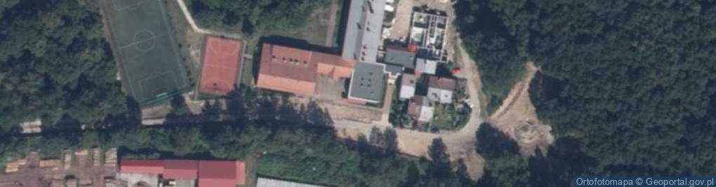Zdjęcie satelitarne Zespół Szkół w Damnicy