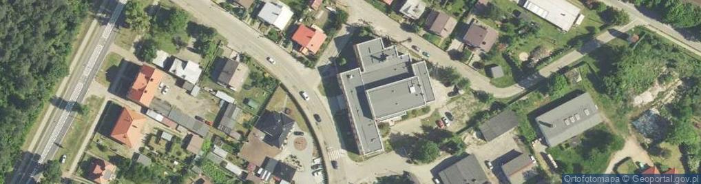 Zdjęcie satelitarne Zespół Szkół w Dobiegniewie