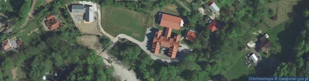 Zdjęcie satelitarne Zespół Szkół w Korzkwi Szkoła Podstawowa w Korzkwi