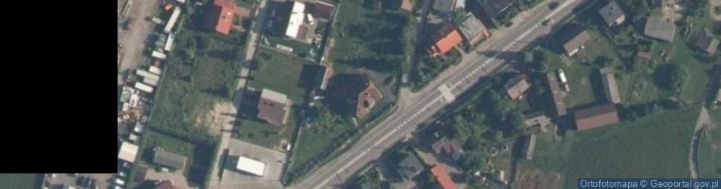 Zdjęcie satelitarne Zespół Szkół w Łęgu