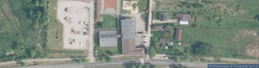 Zdjęcie satelitarne Zespół Szkół w Lgocie Górnej Szkoła Podstawowa w Lgocie Górnej