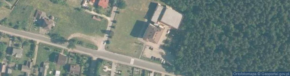 Zdjęcie satelitarne Zespół Szkół w Mętkowie Szkoła Podstawowa im Mikołaja Kopernika 