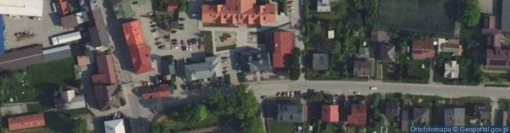 Zdjęcie satelitarne Zespół Szkół w Milówce