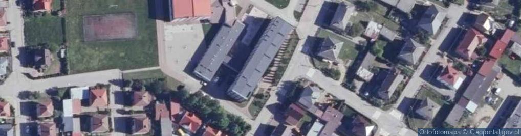 Zdjęcie satelitarne Zespół Szkół w Mońkach Szkoła Muzyczna i Stopnia w Mońkach
