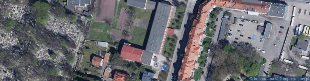 Zdjęcie satelitarne Zespół Szkół w Prudniku
