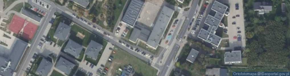 Zdjęcie satelitarne Zespół Szkół w Rokietnicy Szkoła Podstawowa im Jana Brzechwy