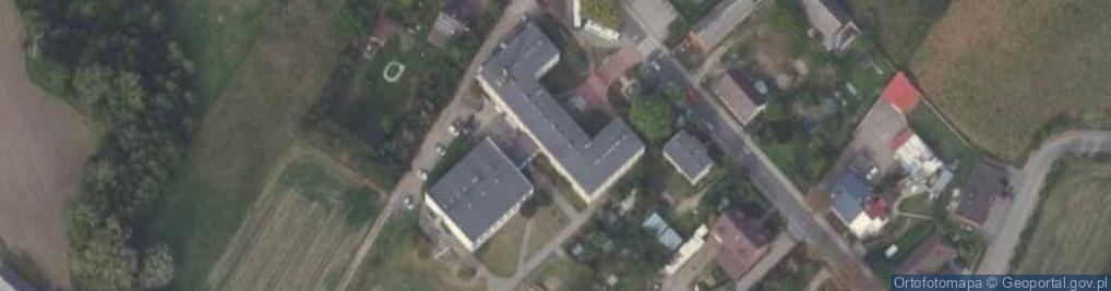 Zdjęcie satelitarne Zespół Szkół w Rożnowie Szkoła Podstawowa im Franciszka Mickiewicza