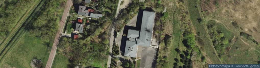 Zdjęcie satelitarne Zespół Szkół w Wojkowicach Liceum Ogólnokształcące