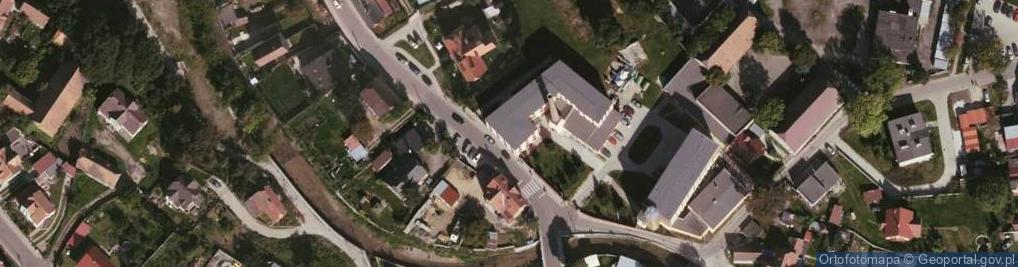 Zdjęcie satelitarne Zespół Szkół Zawodowych im.św.Barbary w Bogatyni
