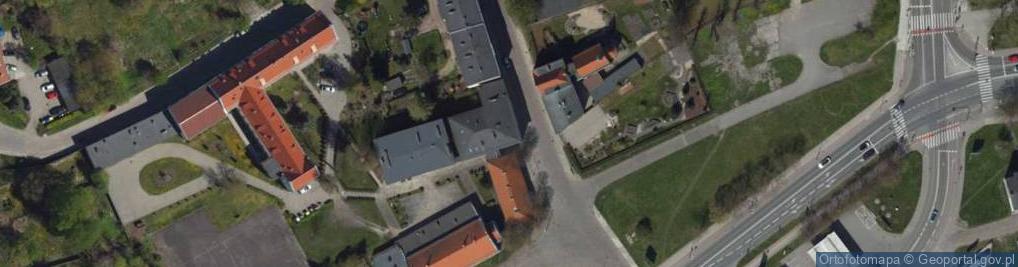 Zdjęcie satelitarne Zespół Szkół Zawodowych nr 1 w Elblągu