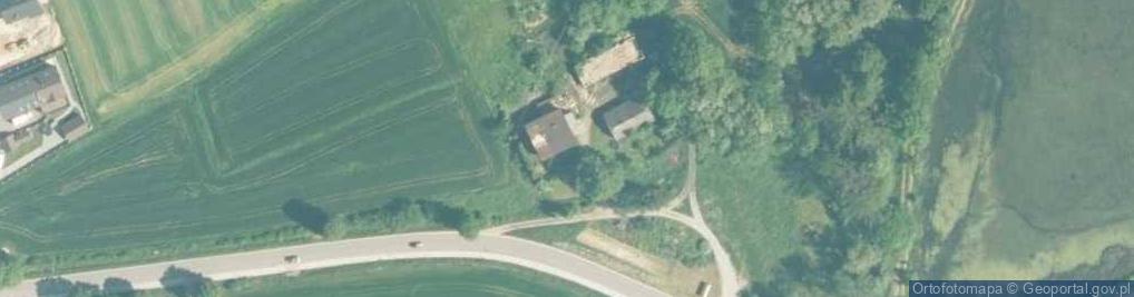 Zdjęcie satelitarne Zespół Szkolno Przedszkolny im Jana Brzechwy we Frydrychowicach Przedszkole we Frydrychowicach