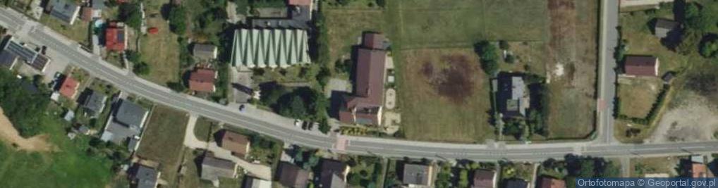 Zdjęcie satelitarne Zespół Szkolno Przedszkolny im Jana Pawła II w Górkach Śląskich Przedszkole