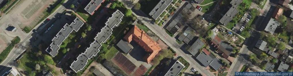 Zdjęcie satelitarne Zespół Szkolno Przedszkolny nr 1 w Katowicach Szkoła Podstawowa nr 18 im Karola Miarki
